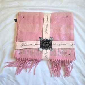 Victoria's Secret Pink Fringe Wrap Scarf